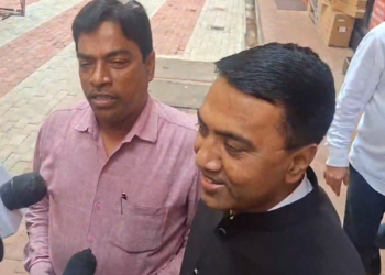 Goa CM Chairs BJP Core Committee Meeting Ahead Of Budget.