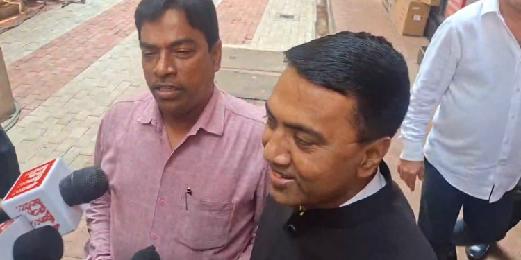 Goa CM Chairs BJP Core Committee Meeting Ahead Of Budget.