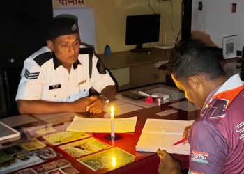 Calangute Traffic Police Office In Dark Over ₹8.10 Lakh Unpaid Power Bills.