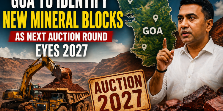 Goa to Identify New Mineral Blocks as Next Auction Round Eyes 2027.